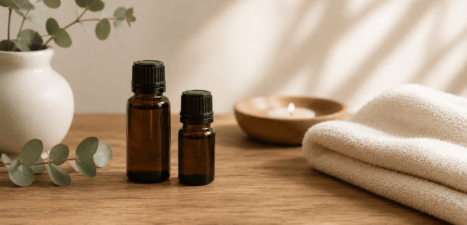 Aromatherapy essential oils used at Aleera Skin Spa