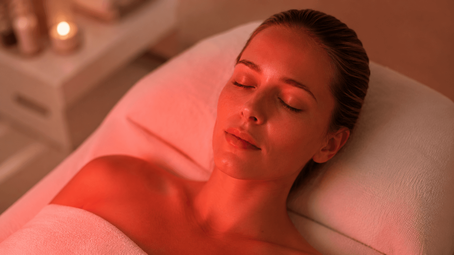 LED light therapy at Aleera Skin Spa