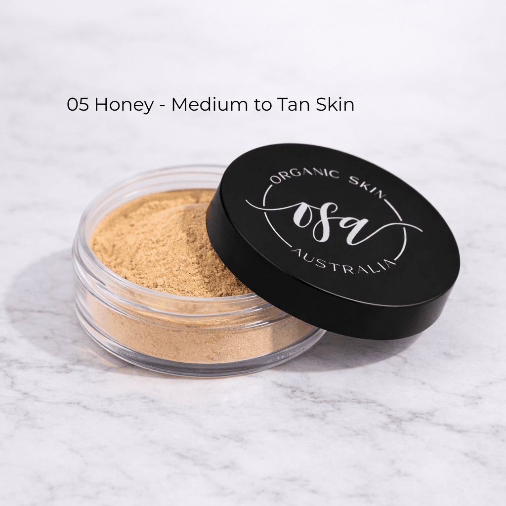OSA Mineral Powder Foundation With SPF15 - Honey
